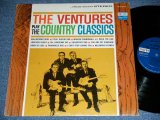 画像: THE VENTURES - Play COUNTRY CLASSICS ( First Cover Design : Matrix # A:BST 8023-1 SIDE 1 /B) BST 8023-1 SIDE 2  ; Ex,Ex-/Ex++ Looks:Ex ) / 1963 US AMERICA ORIGINAL "DARK BLUE With BLACK PRINT Lavel" STEREO Used LP 