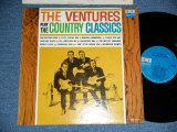 画像: THE VENTURES - Play COUNTRY CLASSICS ( First Cover Design : Matrix # A:BLP-2023-S1A/B) BLP-2023-S2   ; Ex+/Ex++ Looks:Ex++ ) / 1963 US AMERICA ORIGINAL "DARK BLUE With BLACK PRINT Lavel" MONO Used LP 