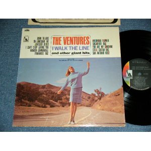 画像: THE VENTURES - I WALK THE LINE (aka Play COUNTRY CLASSICS) ( Second Cover Design : Matrix # A:BST 8023-1 SIDE 1 /B) BST 8023-1 SIDE 2  ; Ex+++/MINT- ) / 1970 Version?  US AMERICA ORIGINAL 'Second 2nd Press COVER' "LIBERTY  Lavel" STEREO Used LP 