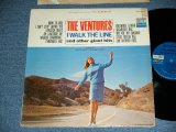 画像: THE VENTURES - I WALK THE LINE (aka Play COUNTRY CLASSICS) ( Second Cover Design : Matrix # A:BST 8023-1 SIDE 1 /B) BST 8023-1 SIDE 2  ; Ex,Ex+/Ex++ Looks: MINT-  ) / 1965 US AMERICA ORIGINAL 'Second 2nd Press COVER' "DARK BLUE With BLACK PRINT Lavel" STEREO Used LP 