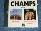 画像: THE CHAMPS- GO CHAMPS GO + EVERYBODY'S ROCKIN' ( 2 in 1 )  / 1993  UK ENGLAND   ORIGINAL "BRAND NEW"  CD 