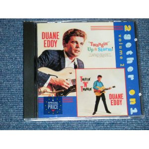 画像: DUANE EDDY  - 2 GETHER ON 1 Vol.2 : TWISTIN' 'N' TWANGIN'+TWANGIN' UPA STORM ( 2in1 )   / 1992 GERMAN GERMANY   "Brand New" CD