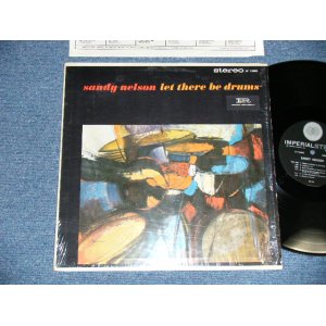 画像: SANDY NELSON -  LET THERE BE DRUMS   ( 1st Press BLACK with SILVER Print  label : Ex+++/Ex+++/ / 1962 US AMERICA  ORIGINAL  STEREO  Used  LP 