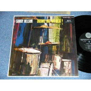 画像: SANDY NELSON -  DRUNS ARE MY BEAT!( 1st Press BLACK with SILVER Print  label : Ex+++/Ex+++ )  / 1962 US AMERICA  ORIGINAL  STEREO  Used  LP 