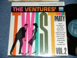 画像: THE VENTURES - TWIST PARTY VOL.2  ( 1st Press TURQUOISE Label : Matrix # A) BST-8014-1A-SIDE-1/B) BST-8014-1A-SIDE-2 : Ex++/Ex+++ Looks:Ex++ ) / 1962 US AMERICA ORIGINAL  STEREO  Used  LP 