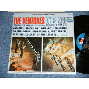 画像: THE VENTURES - ON STAGE ( Matrix # A)BST-8035-1 /B)BST8035-2  ; "D" Mark Label:: Ex++/Ex+++) / 1966? Version US AMERICA  ORIGINAL STEREO Used   LP