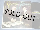 画像: SANTO & JOHNNY - SANTO & JOHNNY ( DEBUT ALBUM included SLEEP WALK :Ex++/Ex++)/  1961 Version US AMERICA 2nd Press 'With COLOR LINE Label' MONO Used LP