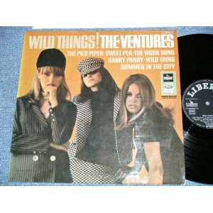 画像: THE VENTURES - WILD THINGS  ( Ex++/Ex+++ ) / 1966 WEST-GERMANY GERMAN   ORIGINAL STEREO Used   LP