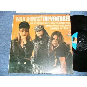 画像: THE VENTURES - WILD THINGS ( Matrix # A)BLP-2047-A-1 / B)BLP-2047-B-1 ; "D" Mark Label:: Ex-/Ex+++ Looks: Ex++) / 1966 Version US AMERICA  ORIGINAL MONO  Used   LP