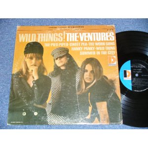 画像: THE VENTURES - WILD THINGS ( Matrix # A)BST-8047-A 2 / B)BST8047-B-1  ; "D" Mark Label:: VG+++/VG++) / 1966 Version US AMERICA  ORIGINAL STEREO Used   LP