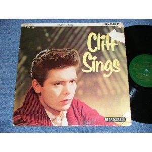 画像: CLIFF RICHARD & THE SHADOWS  - CLIFF SINGS  ( VG/Ex++ A-1:VG+++ )  / 1959  UK ENGLAND ORIGINAL 1st Press "GREEN With GOLD Text Label" Used  MONO LP 