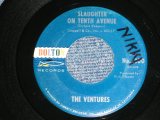 画像: THE VENTURES -SLAUGHTER ON 10TH AVENUE : RAP CITY ( Ex+++/Ex+++ )  /1964 US ORIGINAL "Dark Blue with SILVER Print Label" Used 7" SINGLE 