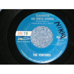 画像: THE VENTURES -SLAUGHTER ON 10TH AVENUE : RAP CITY ( Ex+++/Ex+++ )  /1964 US ORIGINAL "Dark Blue with SILVER Print Label" Used 7" SINGLE 