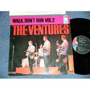 画像: THE VENTURES - WALK DON'T RUN VOL.2 ( Ex+/Ex++ )   / 1968? WEST-GERMAN REISSUE "DIFFERENT Cover"  Used   LP 