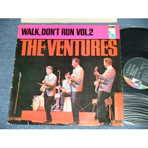 画像: THE VENTURES - WALK DON'T RUN VOL.2 ( Ex+/Ex+++ )   / 1968? WEST-GERMAN REISSUE "DIFFERENT Cover"  Used   LP 