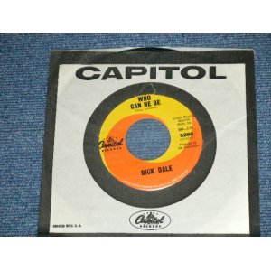 画像: DICK DALE -  WHO CAN HE BE : OH MARIE  ( SURF VOCAL )  (MINT-/MINT- ) / 1964 US AMERICA ORIGINAL Used 7" Single