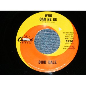 画像: DICK DALE -  WHO CAN HE BE : OH MARIE  ( SURF VOCAL )  ( Ex++/Ex++ ) / 1964 US AMERICA ORIGINAL Used 7" Single