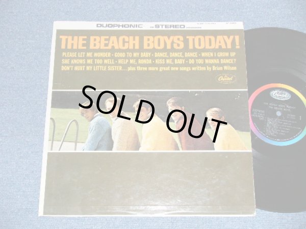 画像1: The BEACH BOYS - THE BEACH BOYS TODAY (Matrix #  A-2/B-2)  ( Ex++/ Ex++ ) / 1965 US AMERICA ORIGINAL "DUOPHONIC STEREO" Used  LP