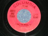 画像: BRUCE and TERRY (BRUCE JOHNSTON & TERRY MELCHER Works)  -  I LOVE YOU MODEL "T" : CARMEN  ( MINT-/MINT )  / 1965 US AMERICA ORIGINAL Used  7"SINGLE 