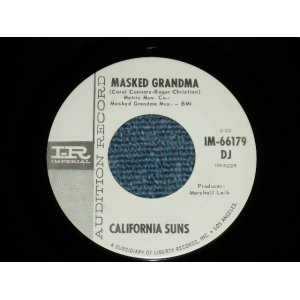 画像: CALIFORNIA SUNS (  CAROL CONNORS ) - MASKED GRANDMA : LITTLE BIT OF HEAVEN ( Ex+++/Ex+++)   / 1966 US AMERICA ORIGINAL "WHITE LABEL PROMO" Used 7" Single 