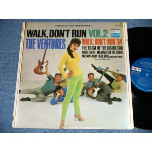 画像: THE VENTURES - WALK DON'T RUN VOL.2 : SWEAT SIRT Version (Matrix # BST-8031-A-1/ BST-8031-B-1 ) ( Ex-/Ex++ Looks:Ex+ )   / 1964 US AMERICA ORIGINAL "DARK BLUE with SILVER PRINT Label" STEREO Used LP 