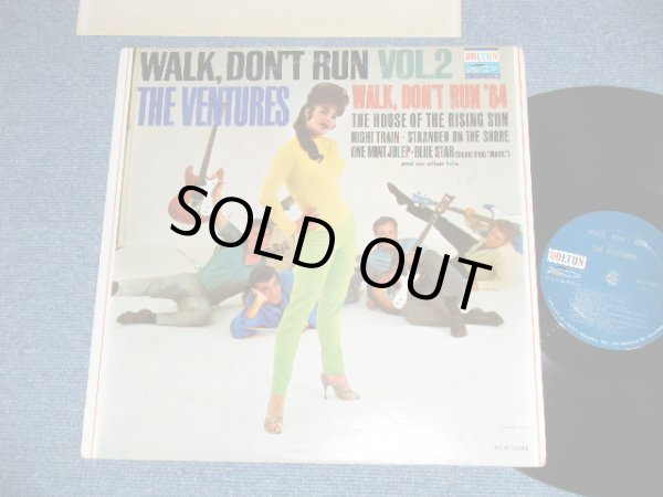 画像1: THE VENTURES - WALK DON'T RUN VOL.2 : SWEAT SIRT Version (Matrix #  BLP-2031-2- SIDE-2 /  BLP-2031-B2-SIDE-2 ) ( Ex++,Ex/Ex++ Looks: Ex )   / 1964 US AMERICA ORIGINAL "DARK BLUE with SILVER PRINT Label" MONO Used LP 