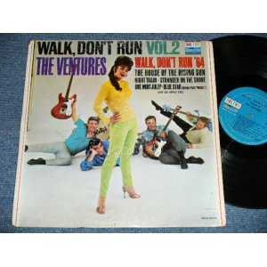 画像: THE VENTURES - WALK DON'T RUN VOL.2 : 2nd Press Version Front Cover  (Matrix #  BLP-2031-1 US & GB PAT # /  BLP-2031-2 US & GB PAT #  ) (  VG+++/VG+++ )   )   / 1965 US AMERICA 2nd Press "BLUE with BLACK PRINT Label" MONO Used LP 