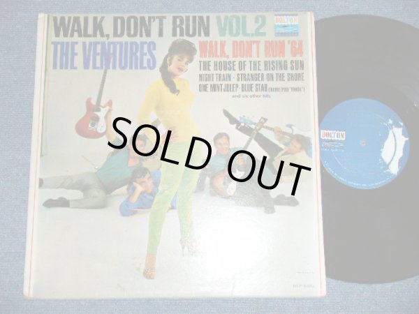 画像1: THE VENTURES - WALK DON'T RUN VOL.2 : SWEAT SIRT Version (Matrix #  BLP-2031-2- SIDE-2 /  BLP-2031-B2-SIDE-2 ) ( VG+++/Ex++, Ex )   / 1964 US AMERICA ORIGINAL "DARK BLUE with SILVER PRINT Label" MONO Used LP 