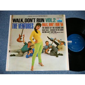 画像: THE VENTURES - WALK DON'T RUN VOL.2 : SWEAT SIRT Version (Matrix # BST-8031-2-SIDE 1/ BST-8031-2-SIDE 2 ) ( Ex++/Ex++,Ex+ )   / 1964 US AMERICA ORIGINAL "DARK BLUE with SILVER PRINT Label" STEREO Used LP 