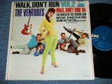 画像: THE VENTURES - WALK DON'T RUN VOL.2 : 2nd Press Version Front Cover  (Matrix #  BLP-2031-A-1 B3   BLP-2031-B-1A ) ( Ex+++/Ex++ Looks: Ex+++  )   / 1964 US AMERICA ORIGINAL "DARK BLUE with SILVER PRINT Label" MONO Used LP 