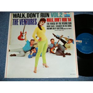 画像: THE VENTURES - WALK DON'T RUN VOL.2 : 2nd Press Version Front Cover  (Matrix #  BLP-2031-A-1 B3   BLP-2031-B-1A ) ( Ex+++/Ex++ Looks: Ex+++  )   / 1964 US AMERICA ORIGINAL "DARK BLUE with SILVER PRINT Label" MONO Used LP 