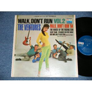 画像: THE VENTURES - WALK DON'T RUN VOL.2 : SWEAT SIRT Version (Matrix # BST-8031-A-1 / BST-8031-B-1 ) ( Ex+/Ex++ )   / 1964 US AMERICA ORIGINAL "DARK BLUE with SILVER PRINT Label" STEREO Used LP 