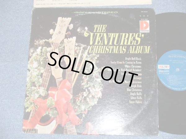 画像1: THE VENTURES -  CHRISTMAS ALBUM ( Matrix Number A) A-1 A 3/B) B-1 A 2 ) ( Ex/Ex+++ )  /  1965 US AMERICA ORIGINAL"Dark Blue with SILVER Print Label" STEREO Used LP 