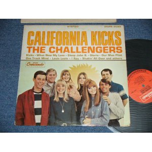 画像: THE CHALLENGERS  - CALIFORNIA KICKS ( Ex/Ex++ )  / 1966 US AMERICA ORIGINAL STEREO Used LP 