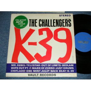 画像: THE CHALLENGERS  - K-39 ( Ex++/Ex+++ )  / 1964 US AMERICA ORIGINAL STEREO  Used  LP 