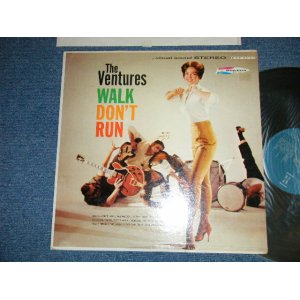 画像: THE VENTURES - WALK DON'T RUN  ( Ex++/Ex++ ) / 1960 US AMERICA ORIGINAL 1st Press "TURQUOISE with SEATTLE Address Label"  STEREO   Used  LP 