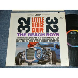 画像: The BEACH BOYS - LITTLE DEUCE COUPE ( MATRIX #         A) ST1-1989-X8#2        B) ST2-1998-A1 ) ( MINT-/MINT PIN Hole ) / 1963 US ORIGINAL " BLACK with RAINBOW Ring Label" STEREO LP