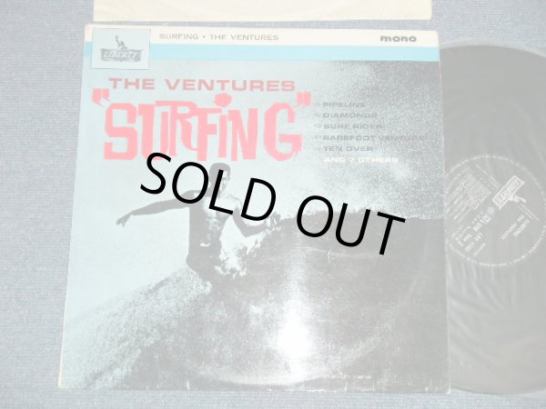 画像1: THE VENTURES - SURFING (Matrix # 1N / 1N )  ( Ex+++/MINT- )  / Late1960's "SMALL MONO Logo"  UK ENGLAND ORIGINAL MONO Used LP 