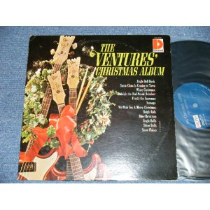 画像: THE VENTURES -  CHRISTMAS ALBUM ( Matrix Number A)１ SIDE-1/B) 2 SIDE-2 ) (Ex++/Ex++: EDSP)  /  1965 US AMERICA Version "'DARK BLUE with SILVER PRINT LABEL" MONO Used LP 