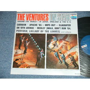 画像: THE VENTURES - ON STAGE  ( Matrix # A)BLP-2035 SIDE-1/B)BLP-2035-2 SIDE-2) ( Blue with Silver Print Label)( Ex++/Ex+++  EDSP ) / 1965  US AMERICA  ORIGINAL MONO Used  LP