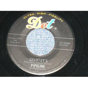 画像: CHANTAY'S - PIPELINE : MOVE IT ( Ex++/Ex++ )  / 1963 US AMERICA REISSUE Used 7" Single