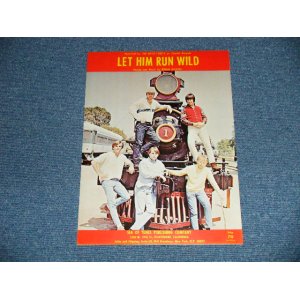 画像: The BEACH BOYS - LET HIM RUN WILD / 1965 US AMERICA ORIGINAL Used SHEET MUSIC 