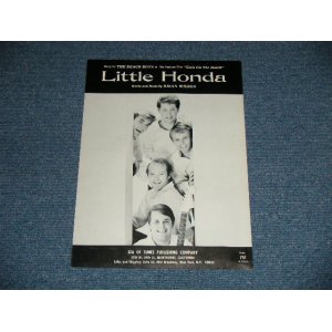 画像: The BEACH BOYS - LITTLE HONDA / 1964 US AMERICA ORIGINAL Used SHEET MUSIC 