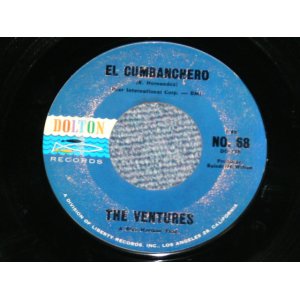 画像: THE VENTURES - EL CUMBANCHERO : SKIP TO M' LIMBO  ( Ex+++/Ex+++) / 1963 US AMERICA ORIGINAL "DARK BLUE with BLACK PRINT Label" 7" Single