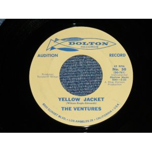 画像: THE VENTURES - YELLOW JACKET : GENESIS  (MINT/MINT)  /1962 US ORIGINAL "AUDITION Label PROMO" Used 7" SINGLE 