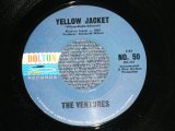 画像: THE VENTURES - YELLOW JACKET : GENESIS  ( Ex+++ Looks:MINT-/Ex+++ Looks:MINT- )  /1962 US ORIGINAL "Dark Blue with BLACK Print Label" Used 7" SINGLE 