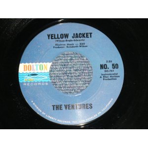 画像: THE VENTURES - YELLOW JACKET : GENESIS  ( Ex+++ Looks:MINT-/Ex+++ Looks:MINT- )  /1962 US ORIGINAL "Dark Blue with BLACK Print Label" Used 7" SINGLE 