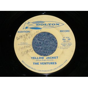 画像: THE VENTURES - YELLOW JACKET : GENESIS  (VG+++/Ex WOL)  /1962 US ORIGINAL "AUDITION Label PROMO" Used 7" SINGLE 