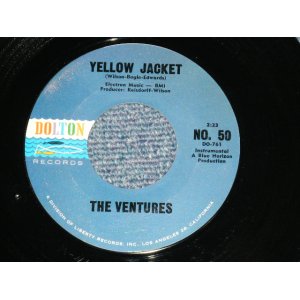 画像: THE VENTURES - YELLOW JACKET : GENESIS  ( MINT/MINT)  /1962 US ORIGINAL "Dark Blue with BLACK Print Label" Used 7" SINGLE 