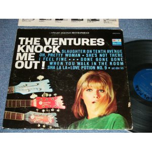 画像: THE VENTURES - KNOCK ME OUT (:With "TOMORROW'S LOVE" Version )( Matrix Number  A)  BLP 2033 A - -1   B)  BLP 2033 B - - 1)( VG+++/Ex+ Looks:Ex- EDSP, WOL ) / 1965 US ORIGINAL "BLUE with SILVER Print Label" STEREO Used  LP 